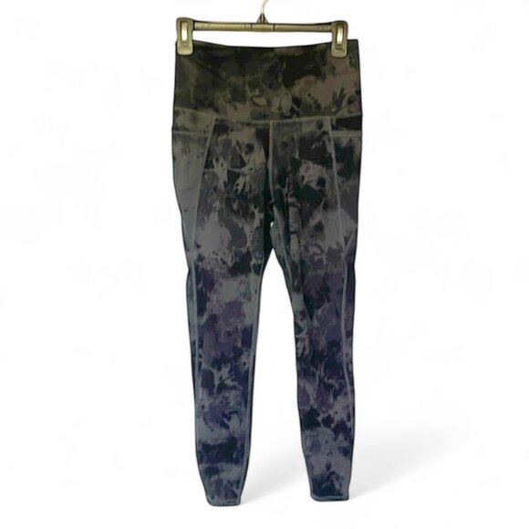 Danskin Ladies' High Rise Brushed Legging Gray Marble Size S - Picture 2 of 6